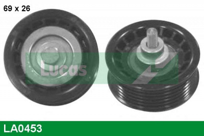 LUCAS ENGINE DRIVE la0453 -  Паразитный / ведущий ролик, поликлиновой ремень